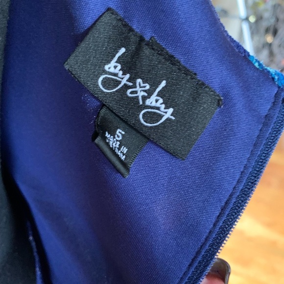 By & By Floral BlueAsylums Dress - Picture 7 of 12